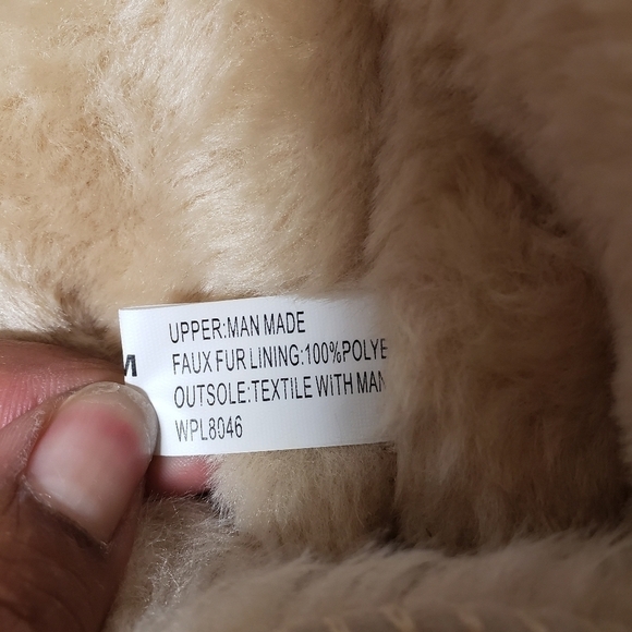 INC International Concepts Adrief Cream Bling Pull On Ankle Booties Sz 7M - Picture 9 of 11